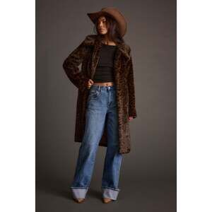 12th Tribe Rochelle Leopard Faux Fur Coat Size XLXL